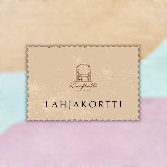 Digitaalinen lahjakortti | Kraftelli
