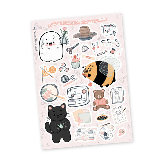 Hobby & craft day -tarra-arkki | My Sweet Paper Card