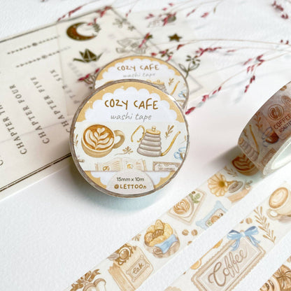 Cozy Cafe -washiteippi | LETTOOn