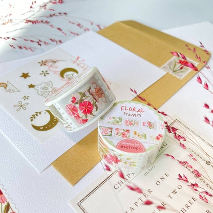 Floral Stamps -washiteippi | LETTOOn