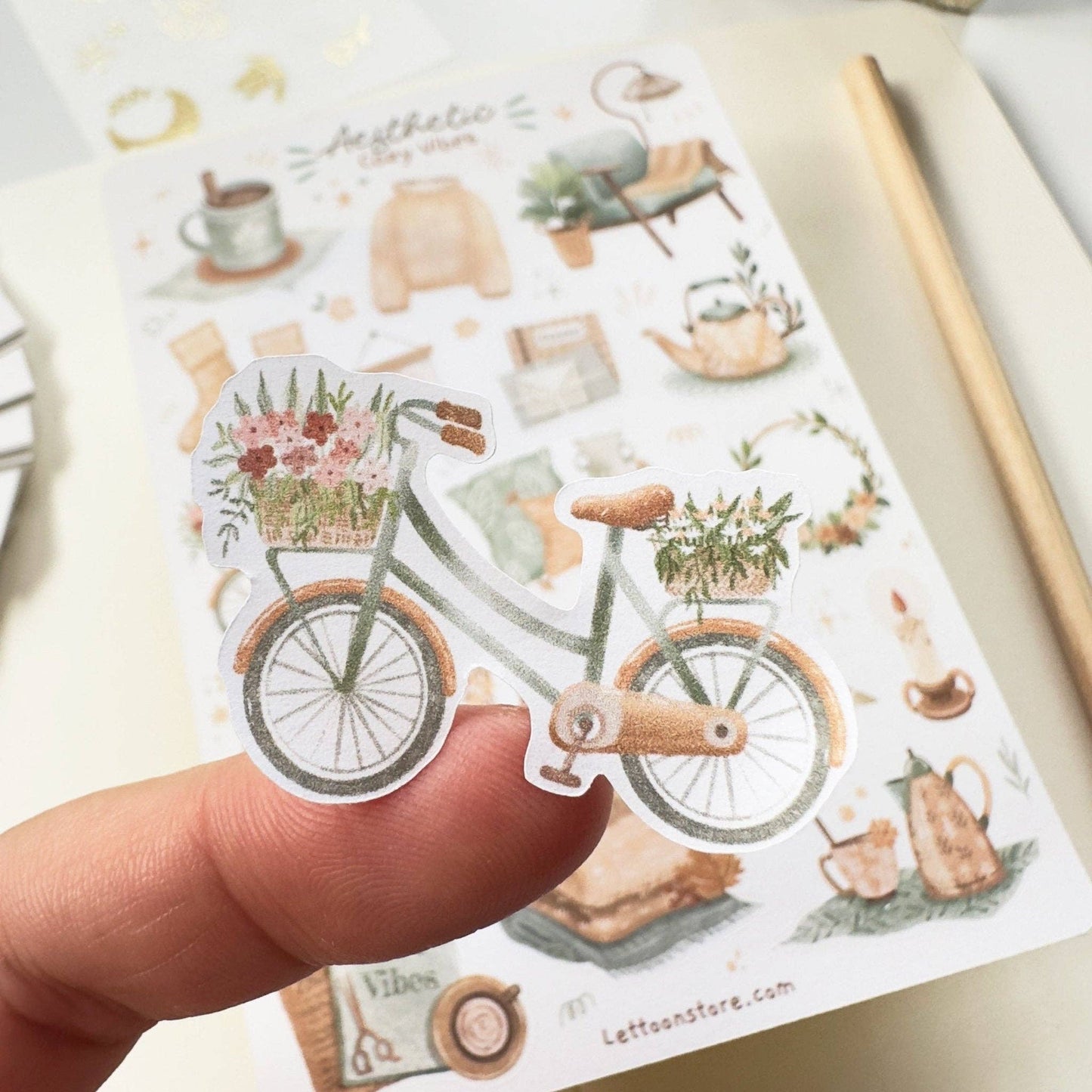 Aesthetic Cozy Vibes -tarra-arkki | LETTOOn