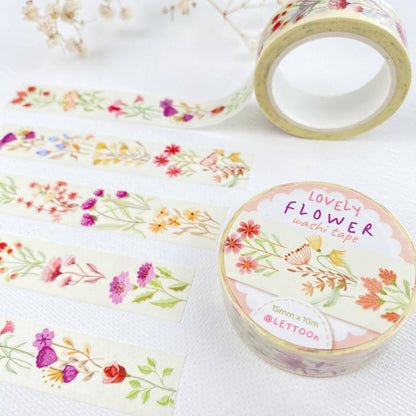 Lovely Flower -washiteippi | LETTOOn