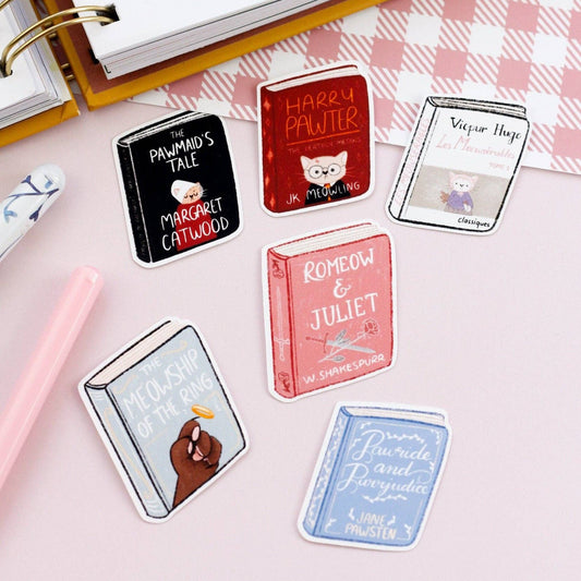 Cat literature -tarrasetti | My Sweet Paper Card