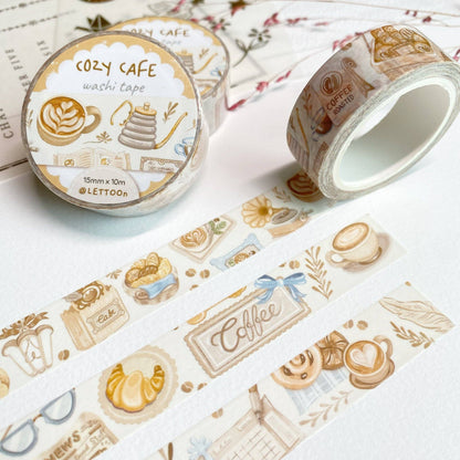 Cozy Cafe -washiteippi | LETTOOn