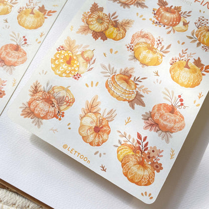 Sweet Pumpkin -tarra-arkki | LETTOOn